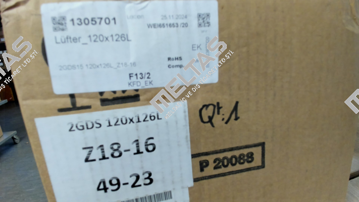 2GDS15 120/126L Z18-16 Ecofit
