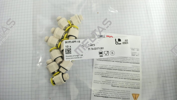951P3-6PF-1/8 Avs Römer