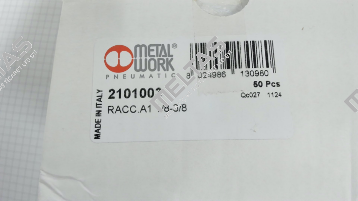 2101003 Metal Work