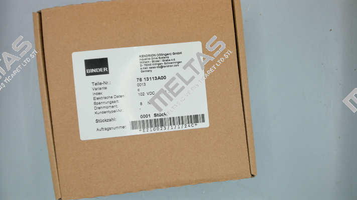76 13113A00-0013 Binder