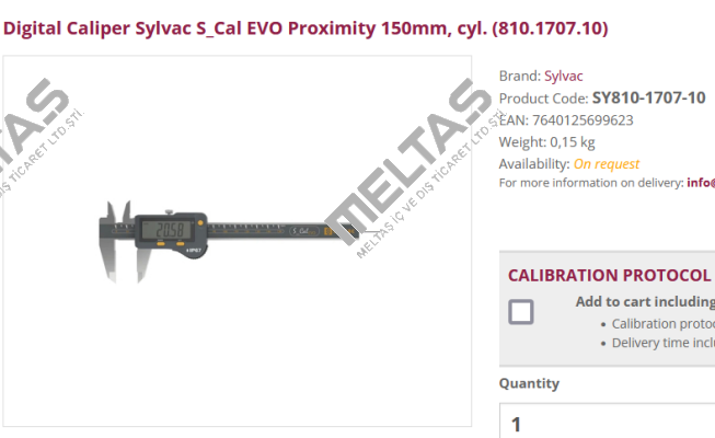 SY810-1707-10 Sylvac