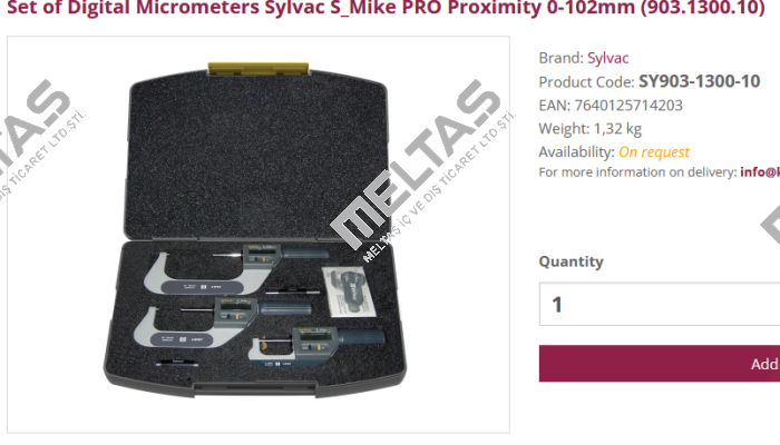 SY903-1300-10 Sylvac