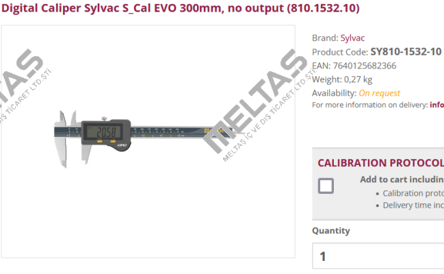 SY810-1532-10 Sylvac