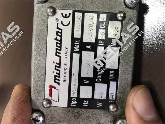 MC 244 PT - B3 Minimotor