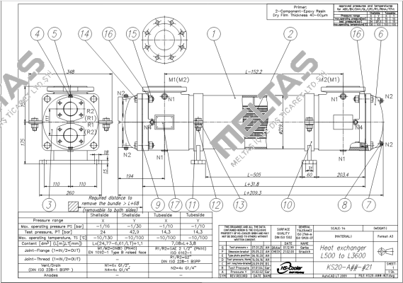 KS20-ACN-821 L1200 HS Cooler