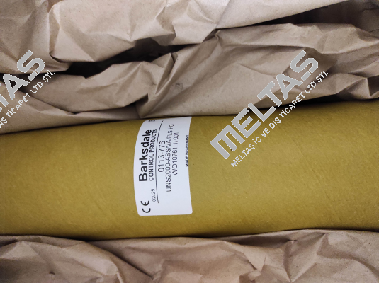 pn 0113-776 / UNS2000-ABS/VA/FLS-PG-K316318.1/001 Barksdale