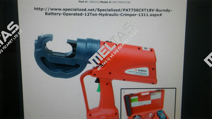 PAT750CXT18VCE250V Burndy