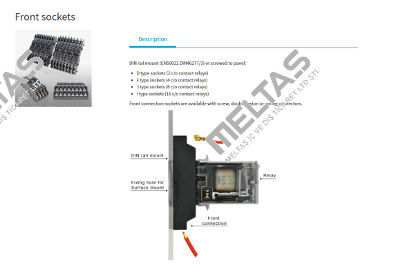 FN DE2C IP20 Arteche