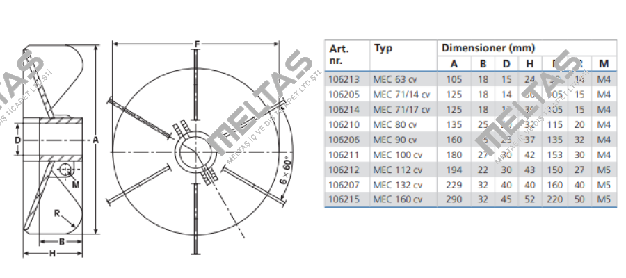 106211 - Mec 100/30 Black Bevi