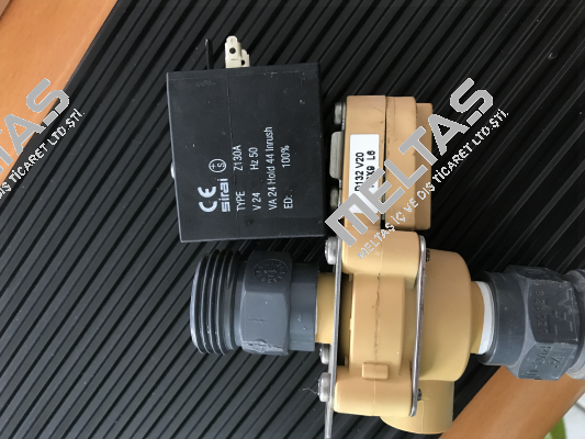 D132V20 G1/2 x 9 - Z130A V 24 - 50 Hz obsolete, replacement P/N: 200011611, Type: D132V23-Z130A-G1/2-DN9.0-24V/AC Sirai