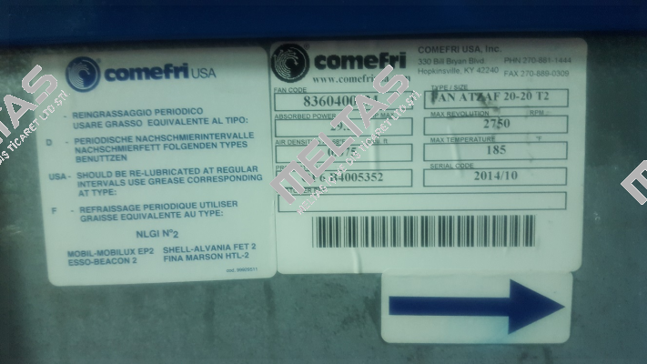 83600200C0     Comefri