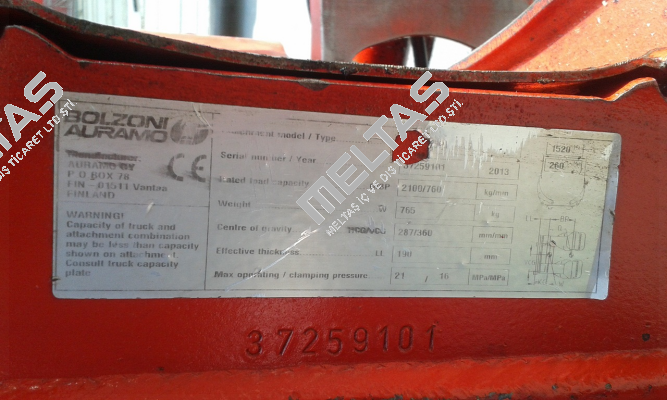 AU326548.01  for 37259101  Bolzoni