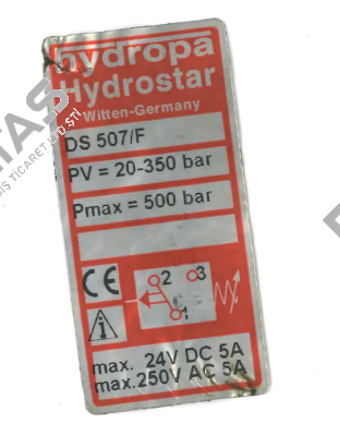 DS-507/F-350 Hydropa Hydrostar