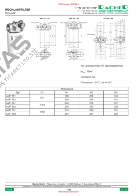 CA 151 CV (4703-1151)  Sofima Filtri