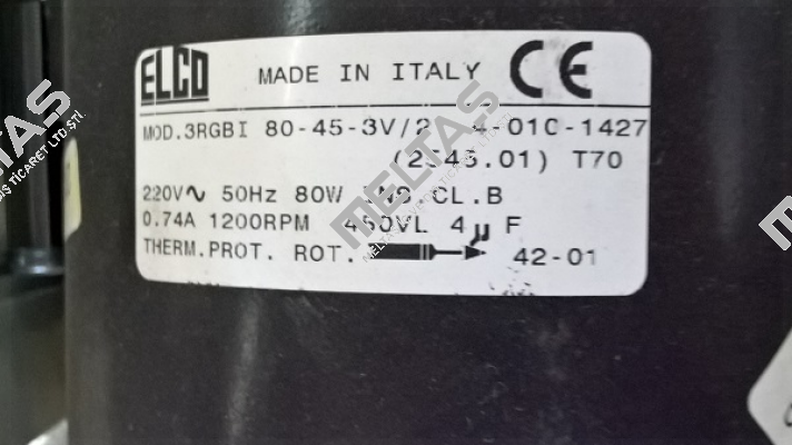 3RGBI 80-45-3V/2  4-019-1427 Elco