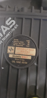 Serie 69 Type W 827   Interpump