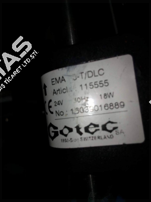 Model: EMA 08-T/DLC Gotec