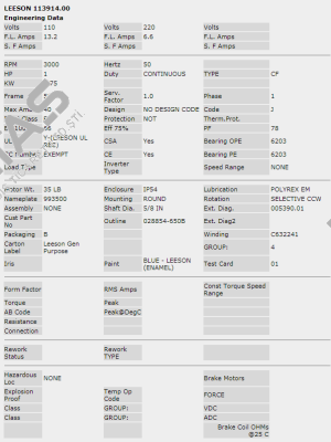 C6C28FC5G (113914.00)  Leeson