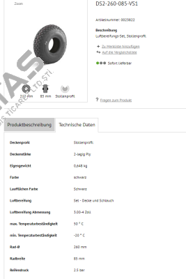 DS2-260-085-VS1 Torwegge