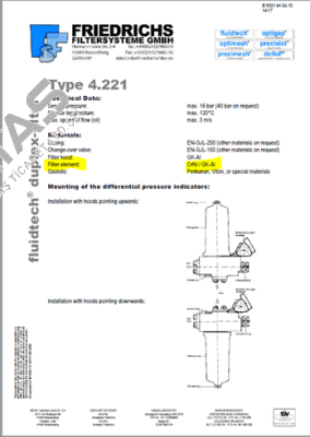 DF 4.221-B32.025.L2-P.H.N-5.02-2,0-f2.2,0  Fluidtech