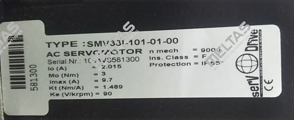 SMV38I-101-01-00 Servotecnica