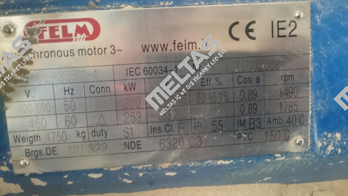 F2 355M-4 Felm