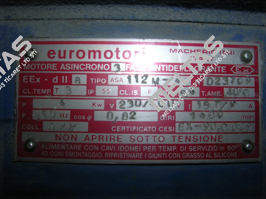 Brake for ASA 112 M-4  Euromotori