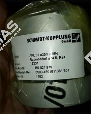 AKL 31 ø25N ø25N   Schmidt Kupplung
