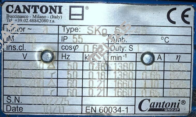 SKH 063B-4  Cantoni