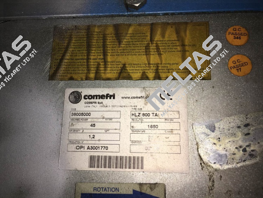 HLZ 800 TA (4323)  Comefri