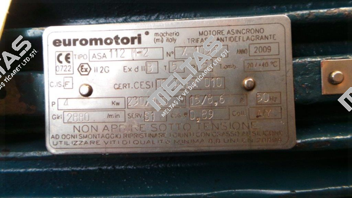 X 1093 obsolete, replaced by MAK112MP2B3  Euromotori