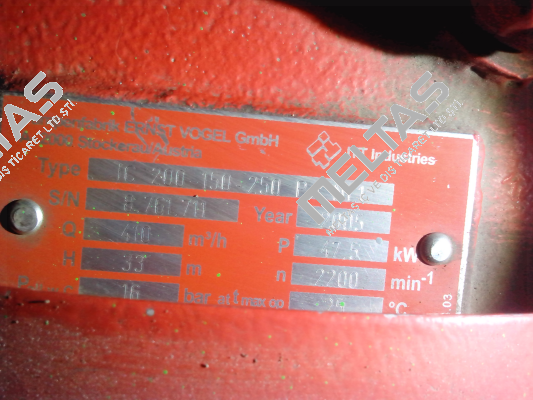IC 200-150-250 P4  NI 1  Vogel