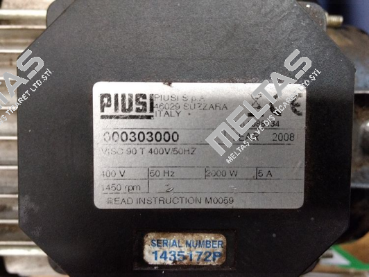 Repair Kit For 000303000 (S/N: 14355172P)  Piusi