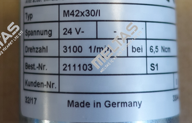 MG-GM42X30I(nom.speed 3100/min)  Fluid-O-Tech