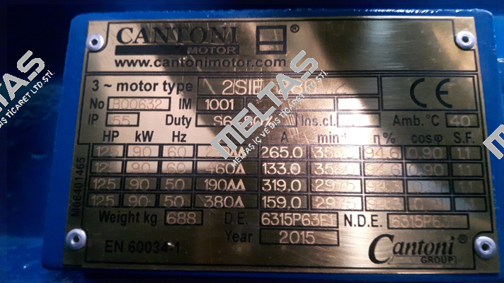 Type: 2SIE280M2 Cantoni