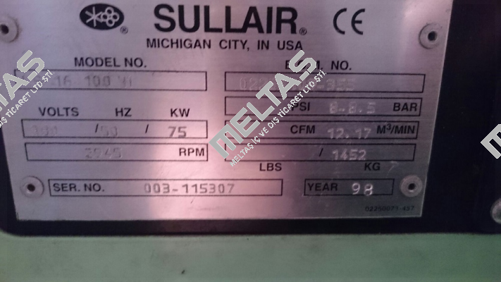 02250109-355,obsolete,alternative complete unit model ST7508   Sullair
