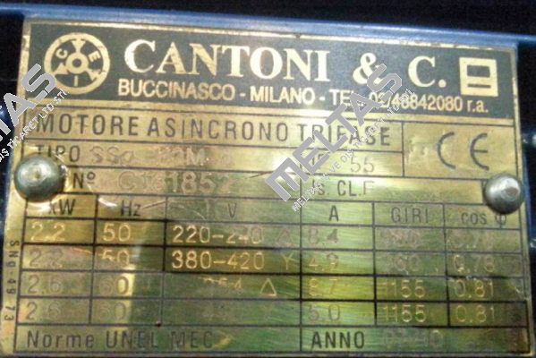 2SIE 112M-6  Cantoni