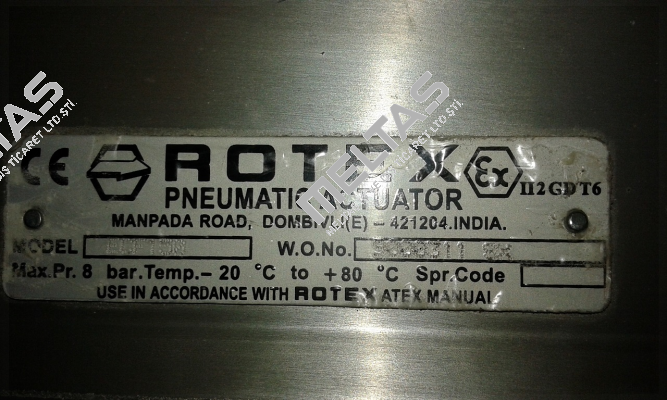 9000311 8X obsolete,replaced by QTF 150 Rotex