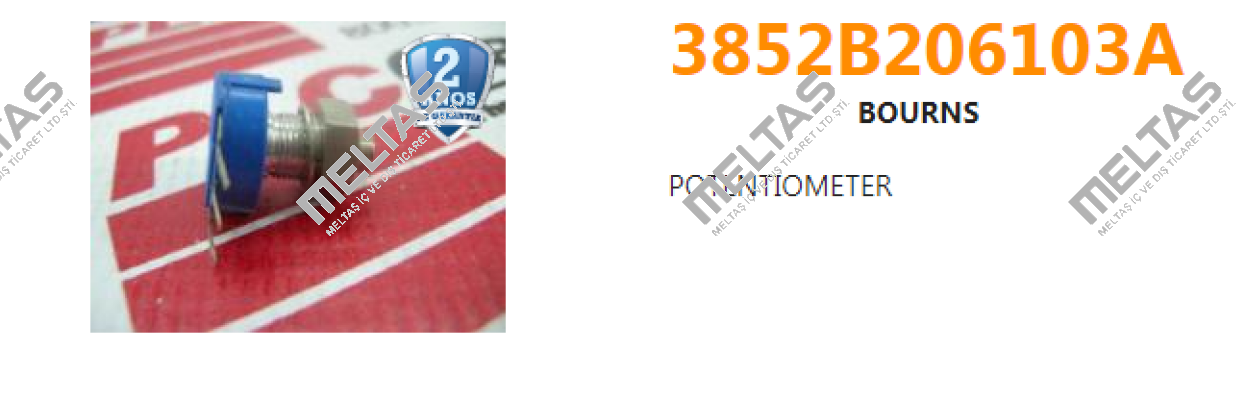 3852B-206-103AL  Bourns