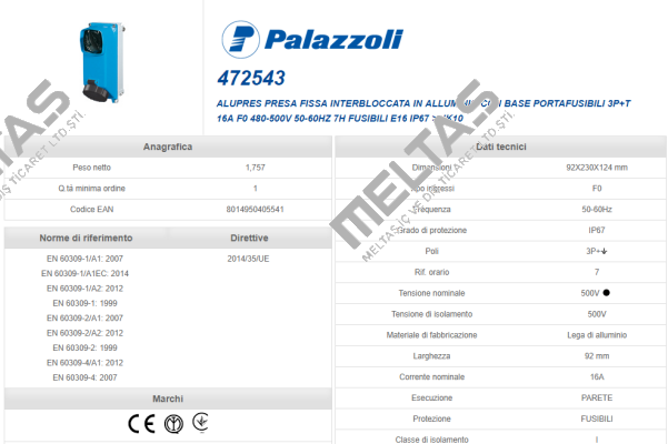 472543  Palazzoli