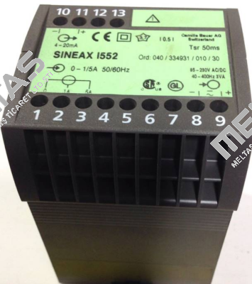 552- Sineax I 552 Camille Bauer