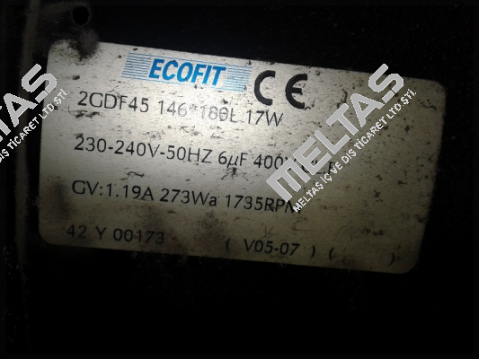 2GDF45 146 180L 17W Ecofit