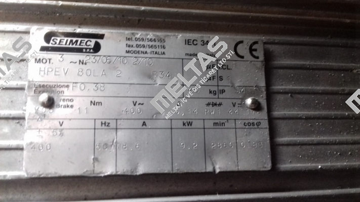 HPEV 80 LA 2 Seimec (Rossi)