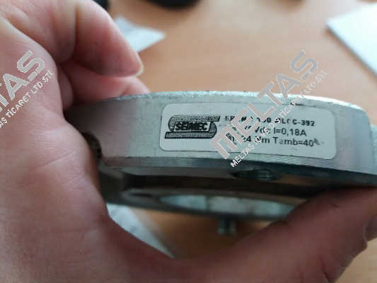  Type : 100ML0C392 - alternative 112 MLCC - 178 V - 25 Nm  Seimec (Rossi)