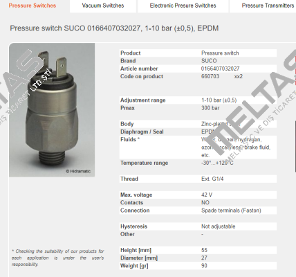 0.166.407.03.2.027  Suco