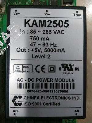 KAM 2505 obsolete (discontinued), without replacment / alternative  Chinfa Electronics