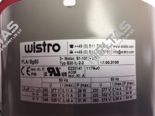 17.00.2100 Wistro