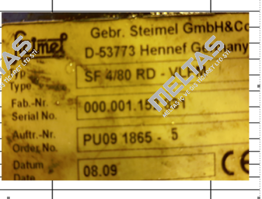 ASF4-80RD-162584R Steimel