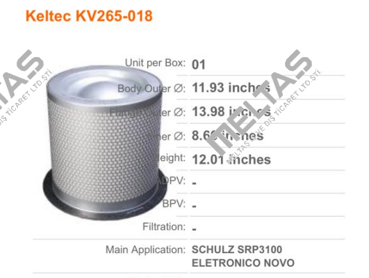 KV265-018  Keltec