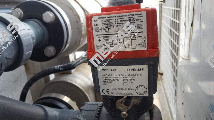 motor for valve Model L20  type J3C J+J Automation
